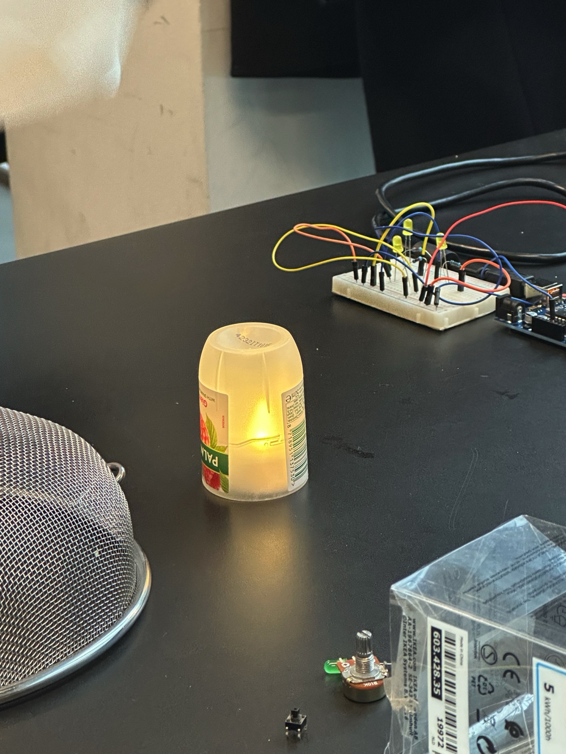 Light-based alarm prototype in development