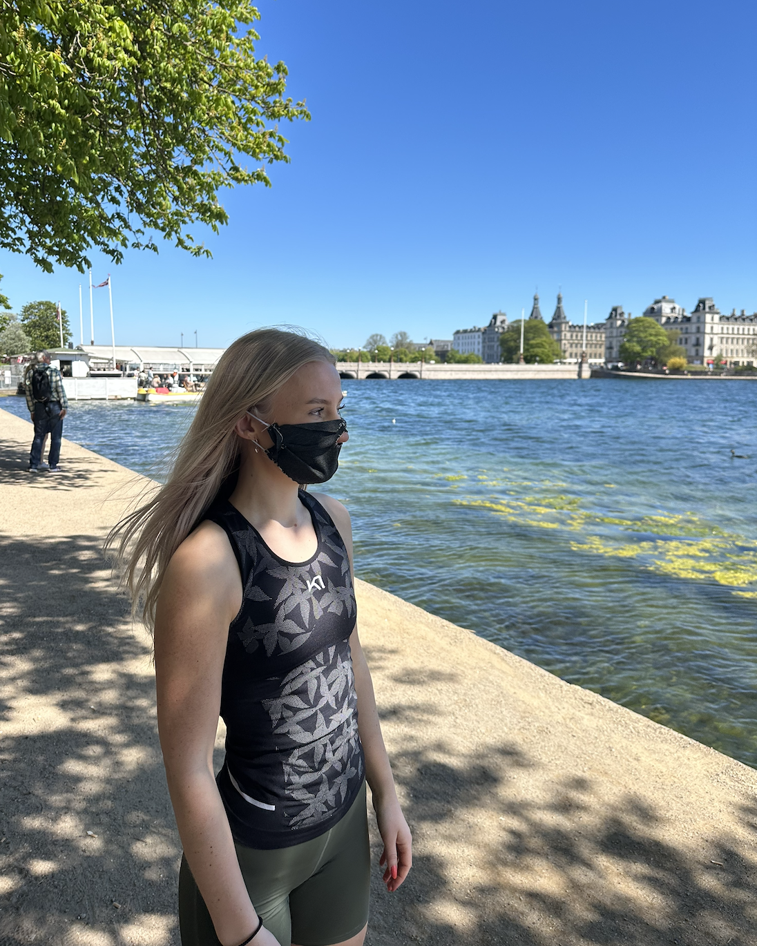 The hand-sewn low-fidelity breathing mask