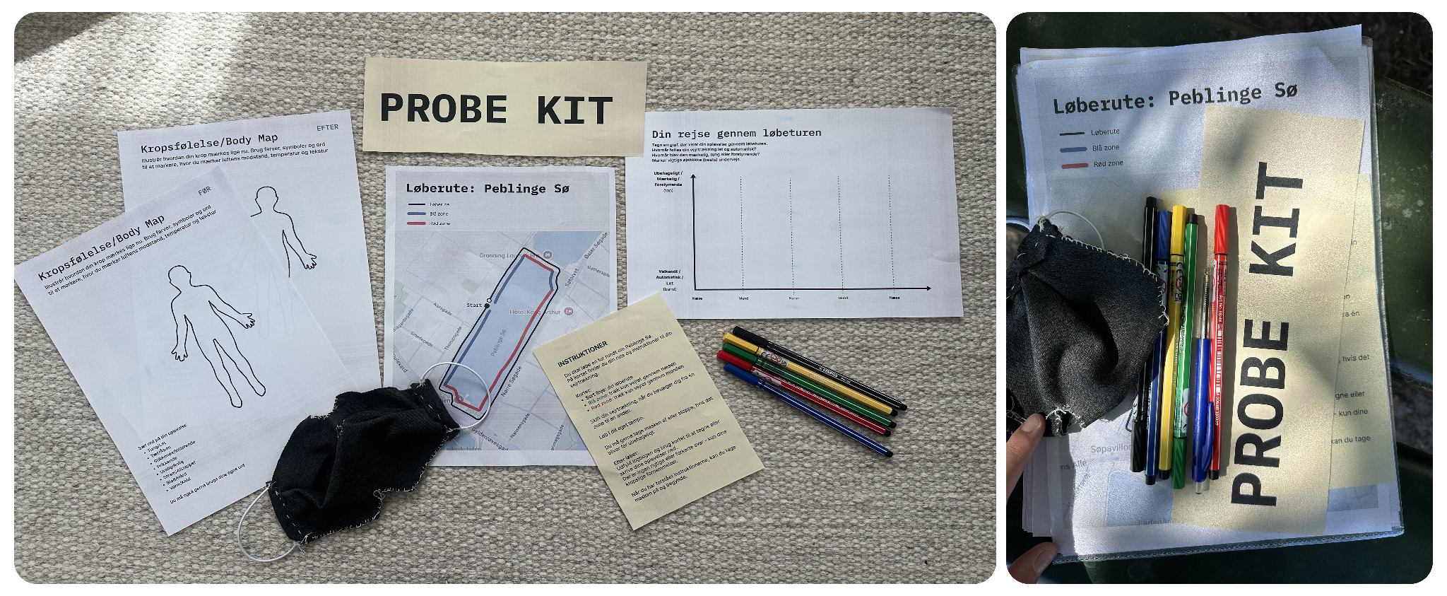 The Atmospheric Interface kit laid out